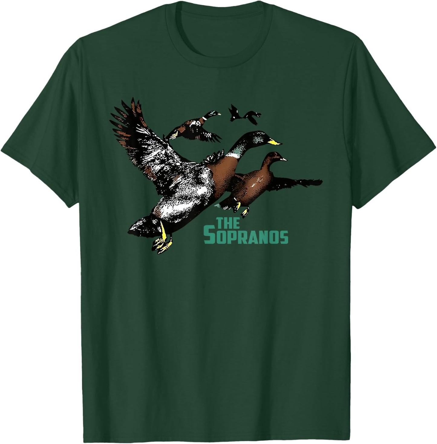 Ducks The Sopranos Do You Feel Depressed The Duck Left I T-Shirt - T-Shirt | Forest