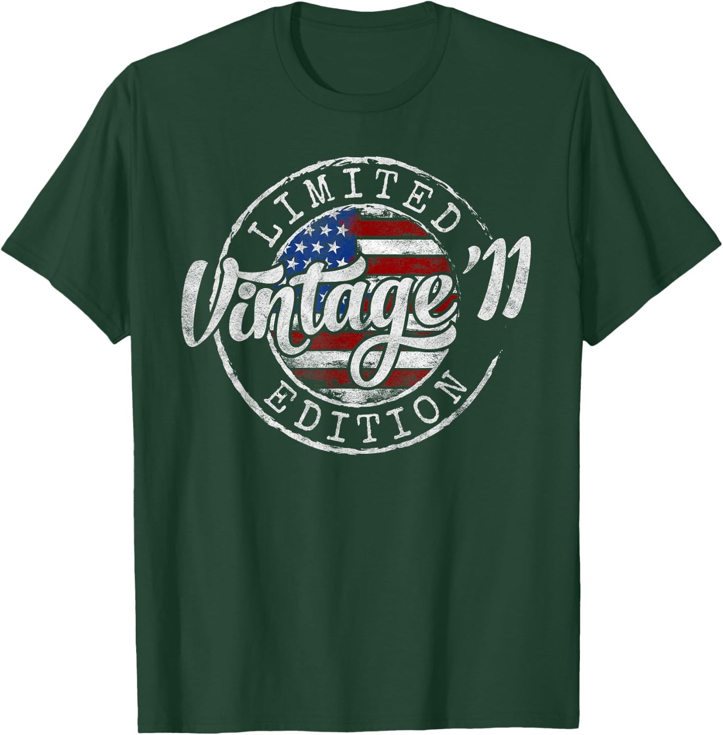 Vintage 2011 14th Birthday Gifts for Boy Girl 14 Year Old T-Shirt - T-Shirt | Forest