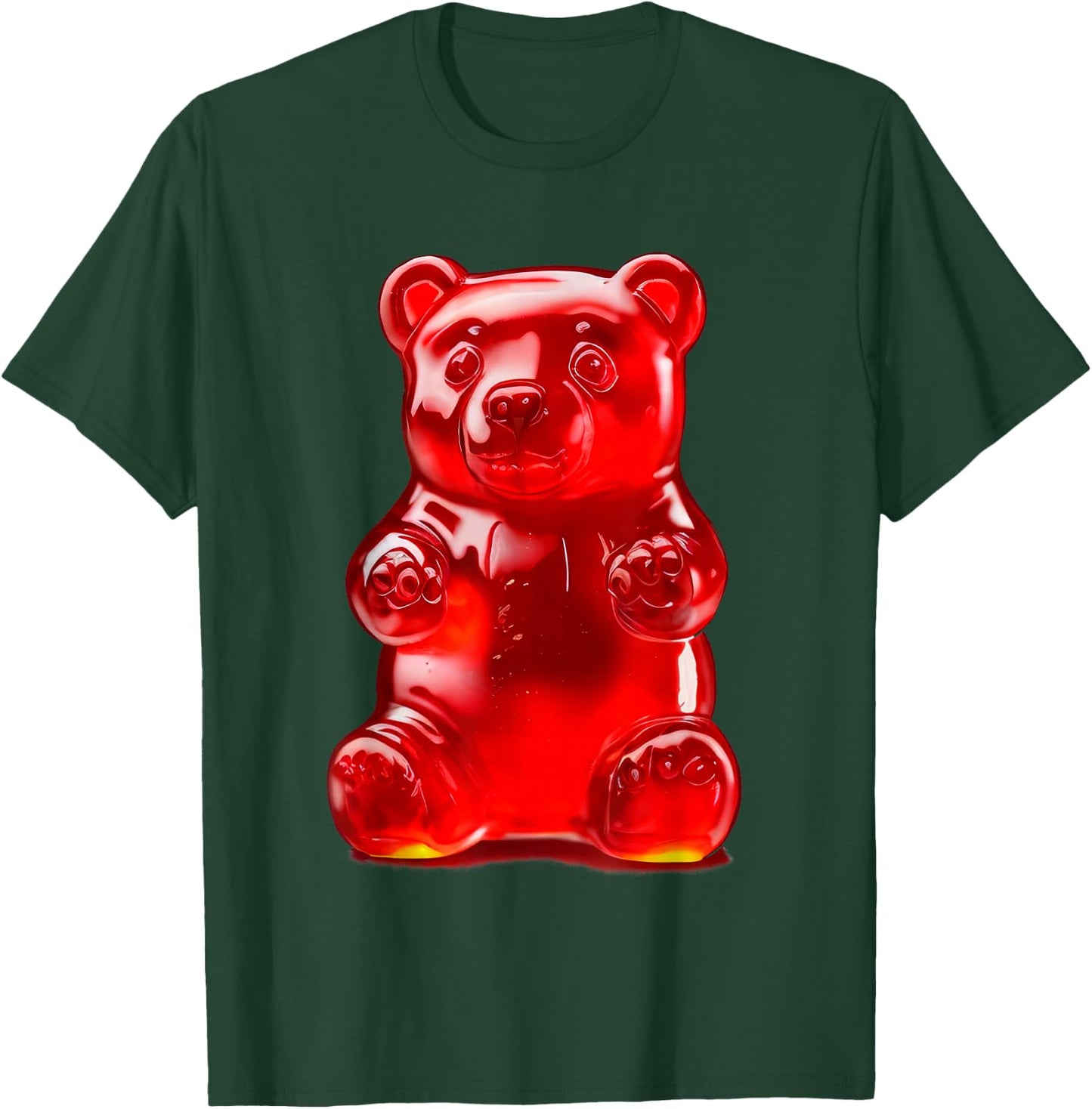 Red Gummy Bear T-Shirt - T-Shirt | Forest