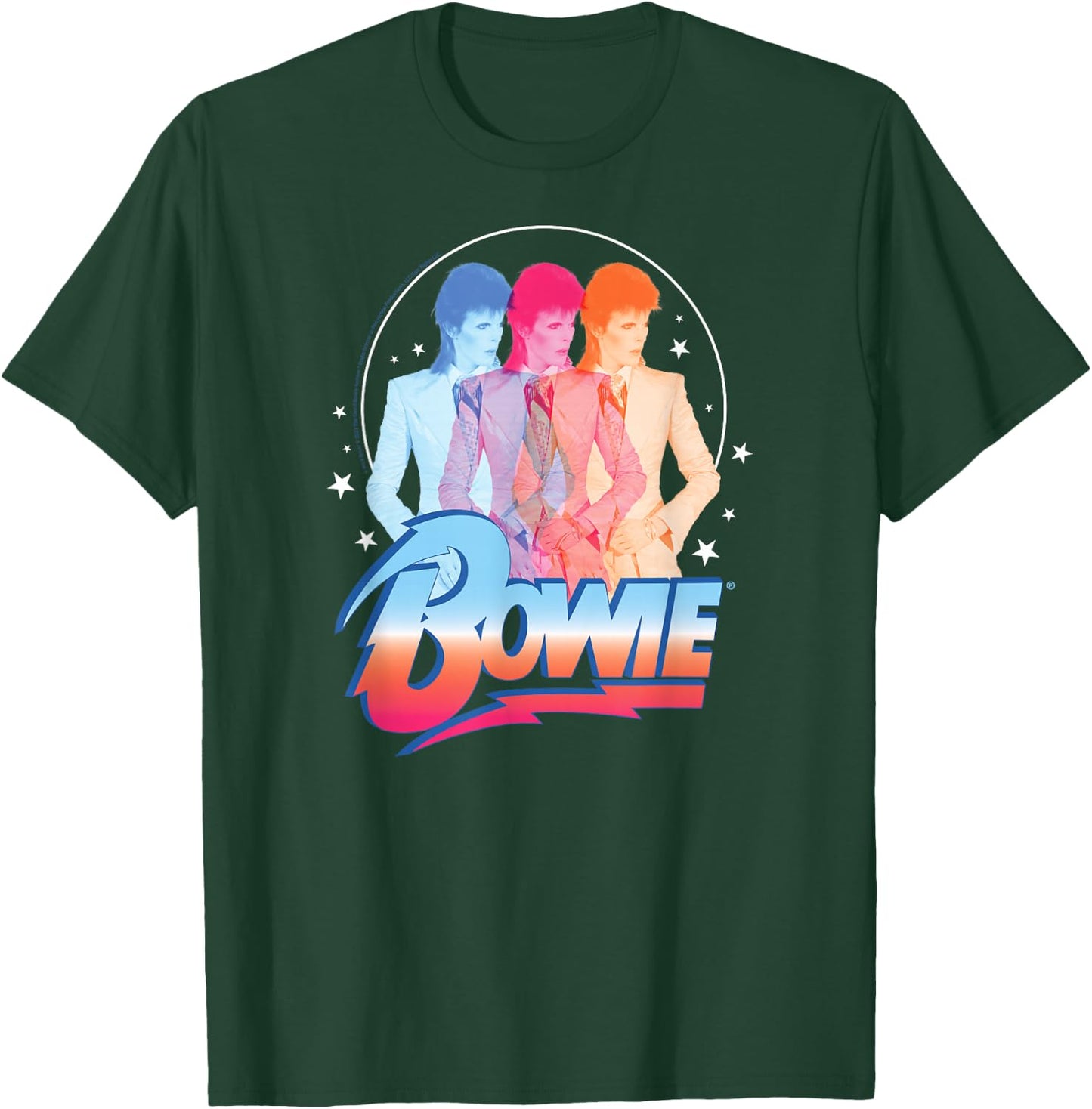 David Bowie- Bowie 3D T-Shirt - T-Shirt | Forest