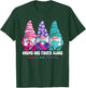 Funny Gnomies Thyroid Cancer Awareness Month Ribbon T-Shirt - T-Shirt | Forest