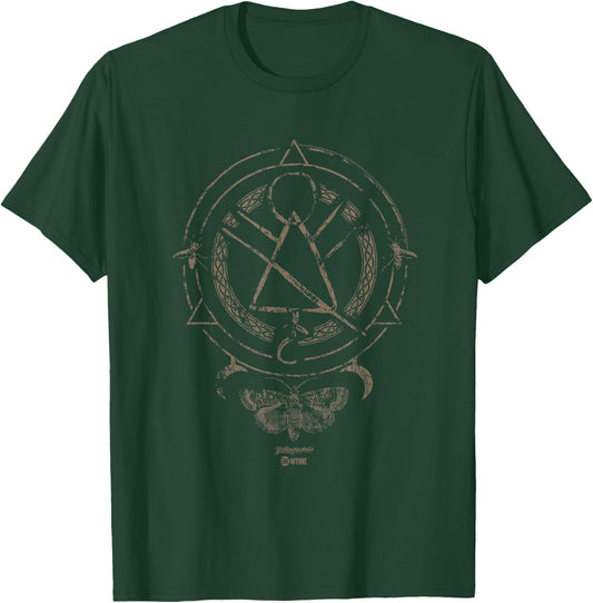 Yellowjackets Distressed Symbol T-Shirt - T-Shirt | Forest