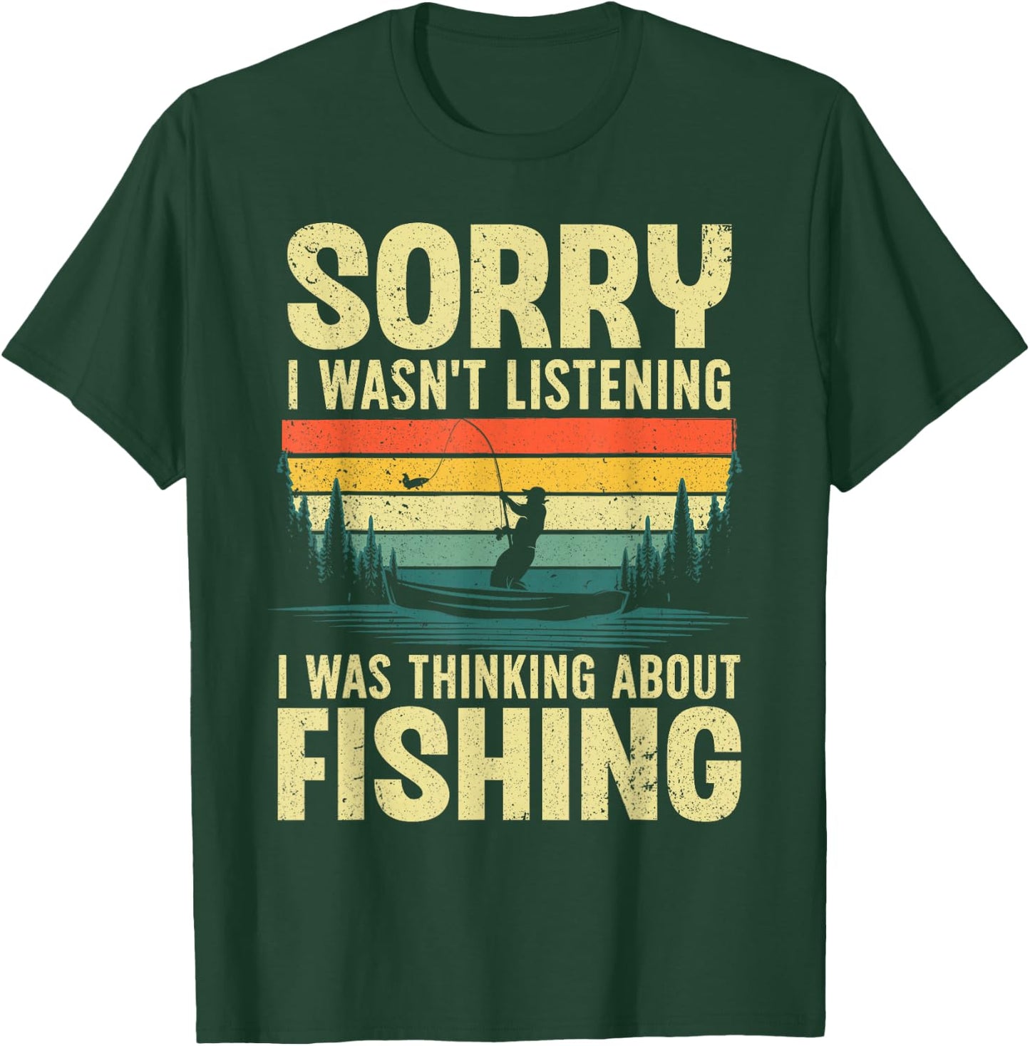 Cool Fishing Women Fisherman Bass Trout Fish Hunting Small T-Shirt - T-Shirt | Forest