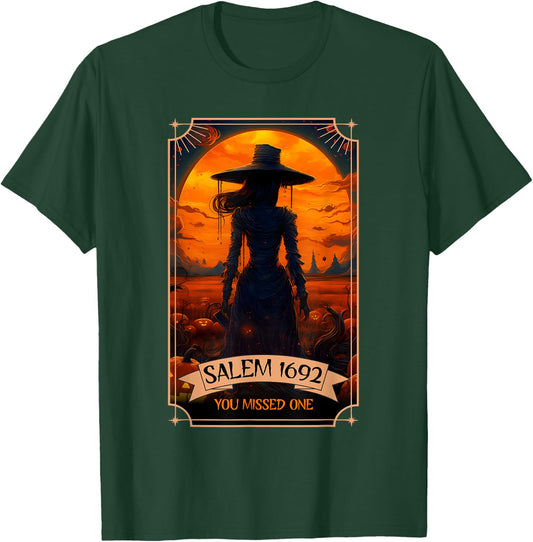 Salem 1692 They Missed One Witch Halloween Van Gogh Women T-Shirt - T-Shirt | Forest