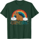 Capybara Lover Girls Unicorn Rainbow Capybara T-Shirt - T-Shirt | Forest