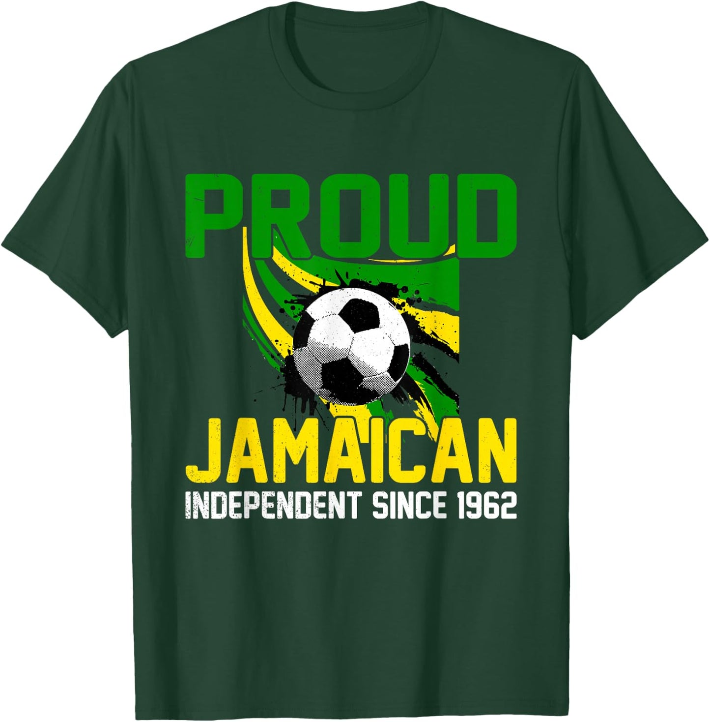 Proud Jamaican independence Day Jamaica Football Team kids T-Shirt - T-Shirt | Forest