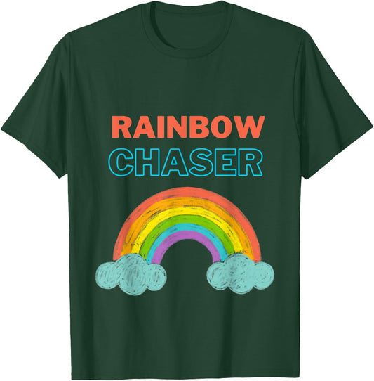 Rainbow Chaser Kids T-Shirt - T-Shirt | Forest