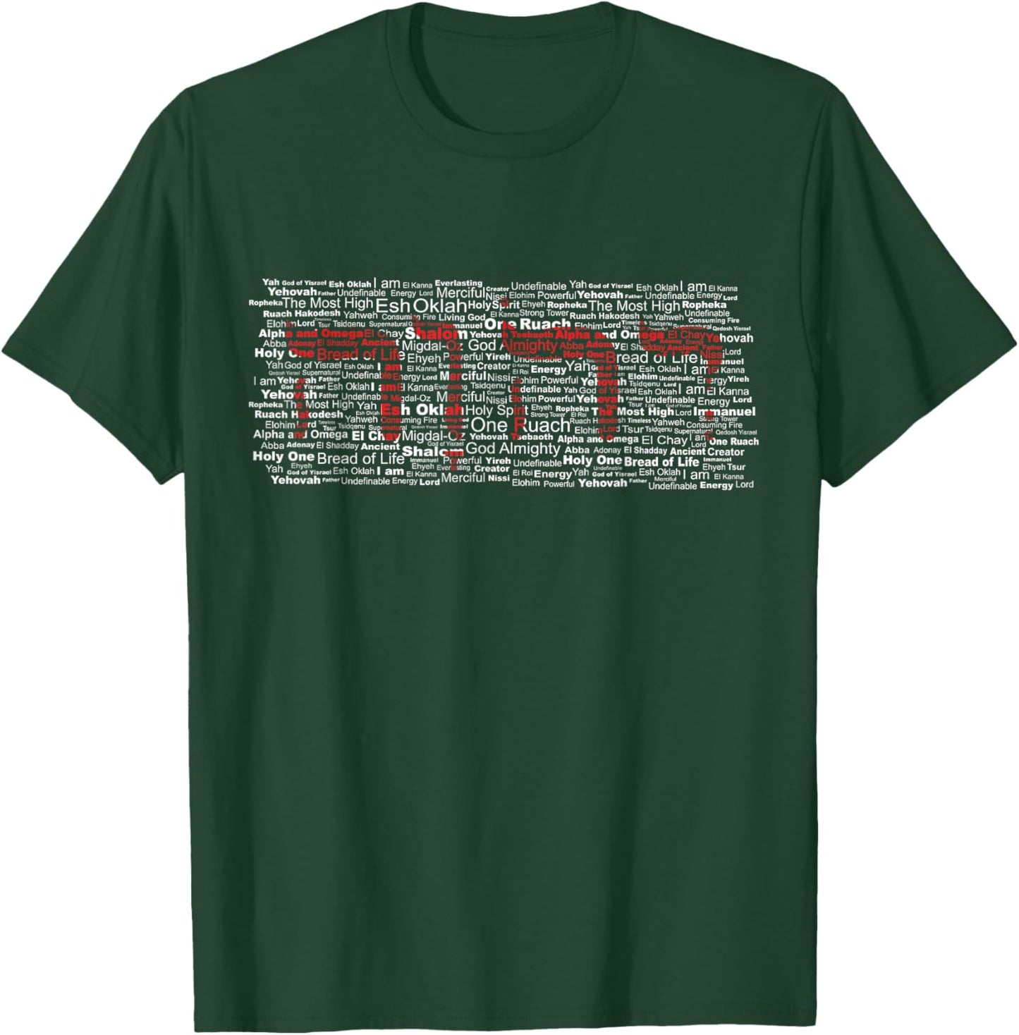 Yahweh YAH YHWH Tetragrammaton Names of the Father T-Shirt - T-Shirt | Forest