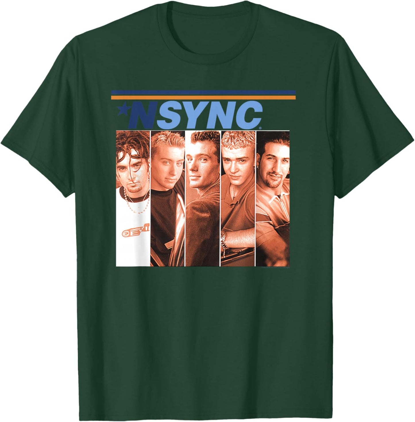 NSYNC Official 'NSYNC Debut Album Cover T-Shirt - T-Shirt | Forest