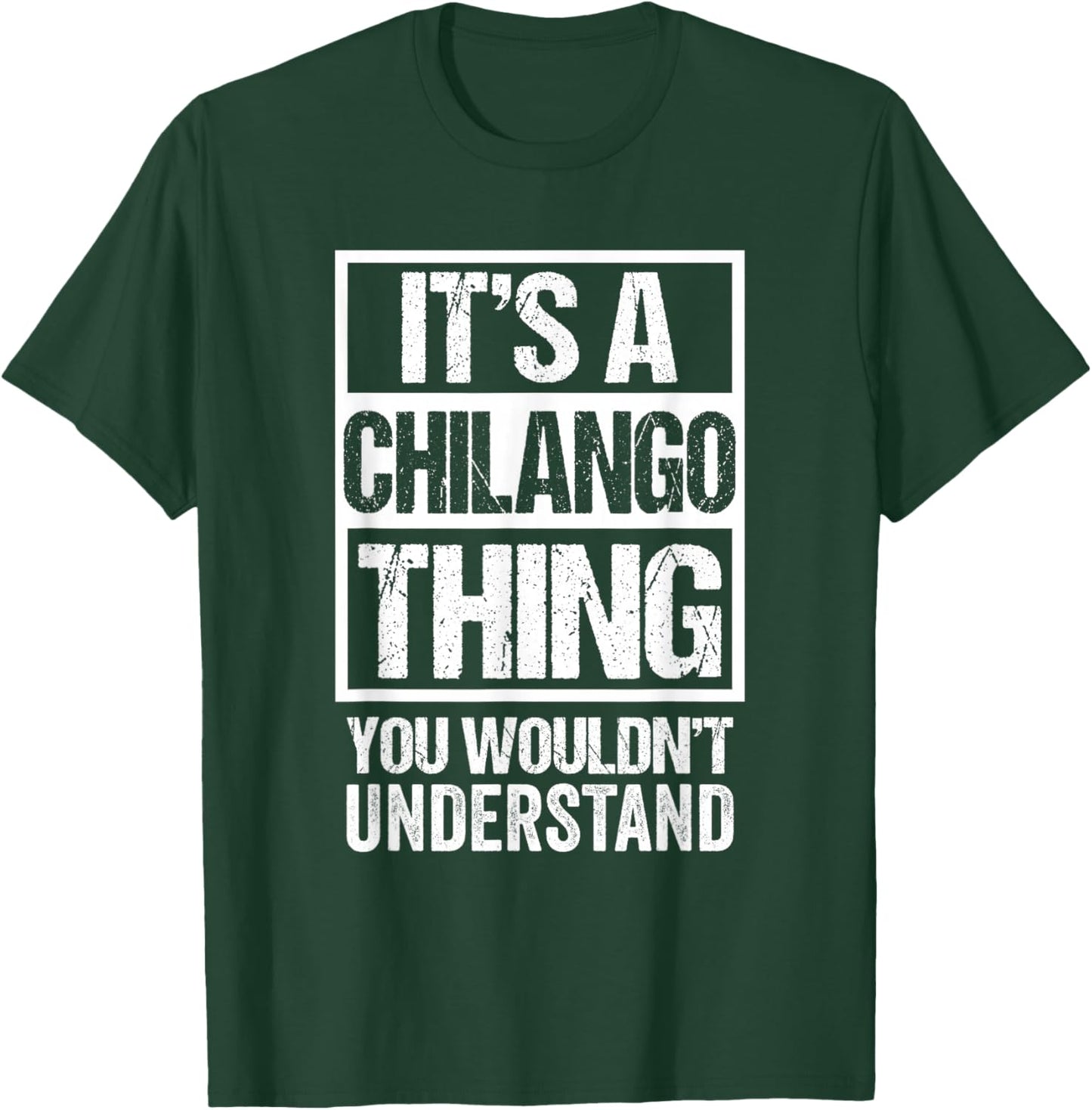 It's A Chilango Thing You Wouldn't Understand Mexico City T-Shirt - T-Shirt | Forest