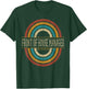 Front Of House Manager Vitnage Retro T-Shirt - T-Shirt | Forest