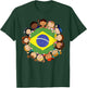 Brazil Flag Hispanic Heritage Month Brazilian Kids Boy Girl T-Shirt - T-Shirt | Forest