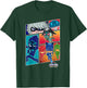 PJ Masks Group Shot Comic Panels Epic Logo T-Shirt - T-Shirt | Forest