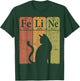 Feline Cat Periodic Table Elements Cat Lover Cat Scientist T-Shirt - T-Shirt | Forest