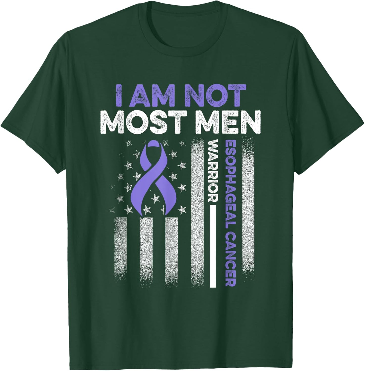 Esophageal Cancer Survivor Dose Esophagus Warrior T-Shirt - T-Shirt | Forest