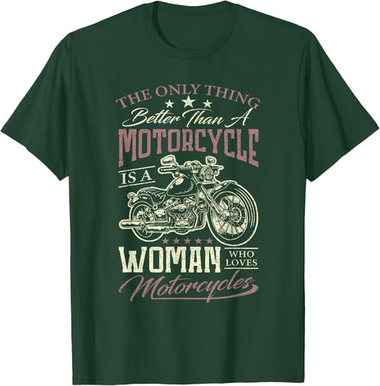 Biker Motorcycle Men T-Shirt - T-Shirt | Forest