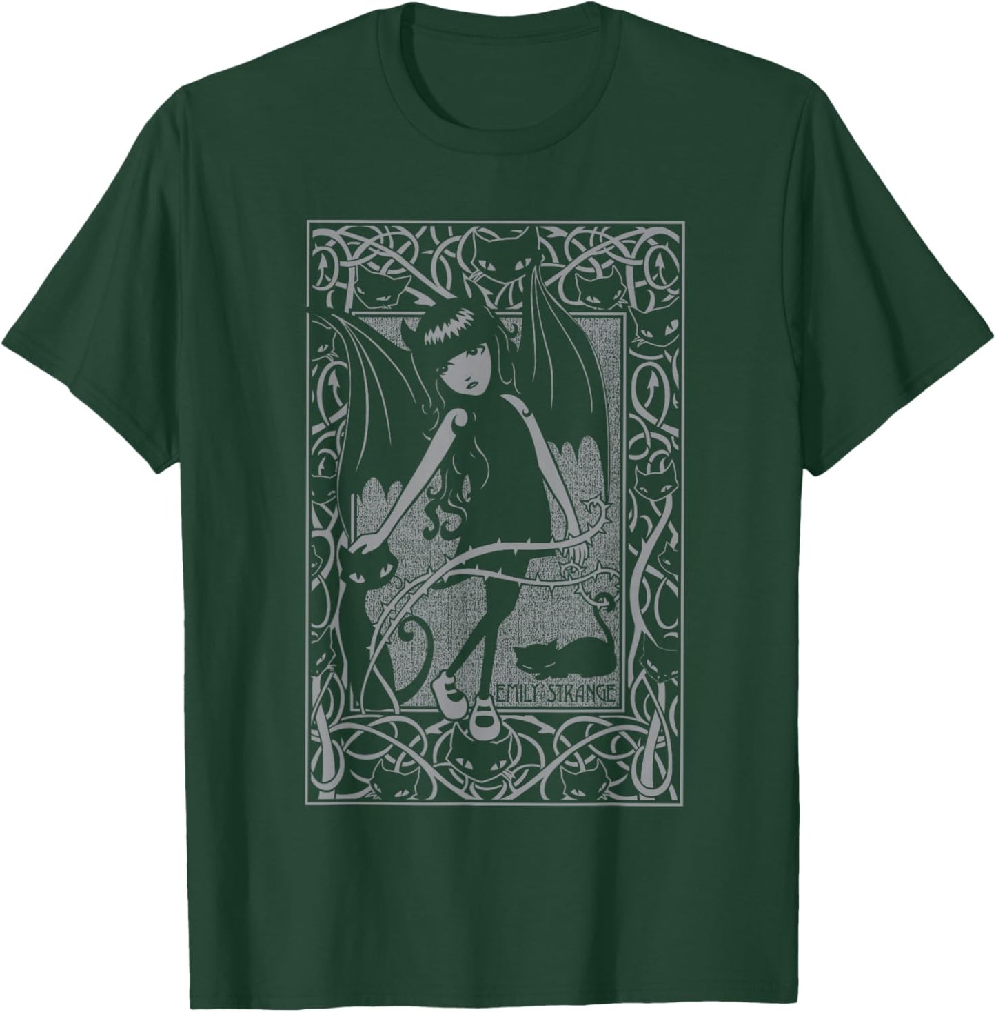 Emily The Strange Night Walker T-Shirt - T-Shirt | Forest