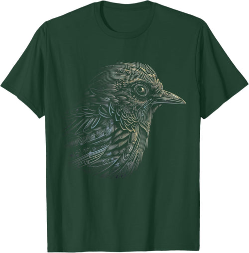 Bird Portrait Artwork | Animal Motif Bird