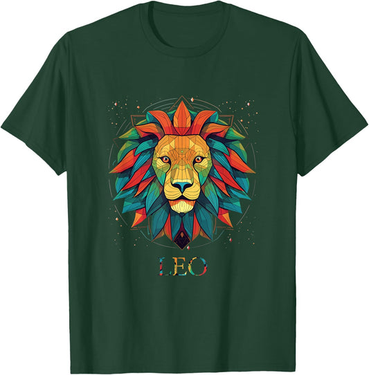 Leo Zodiac shirt star sign personality T-Shirt - T-Shirt | Forest