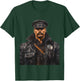 Gay Muscle Daddy Bear Pride Leather Gay Biker T-Shirt - T-Shirt | Forest