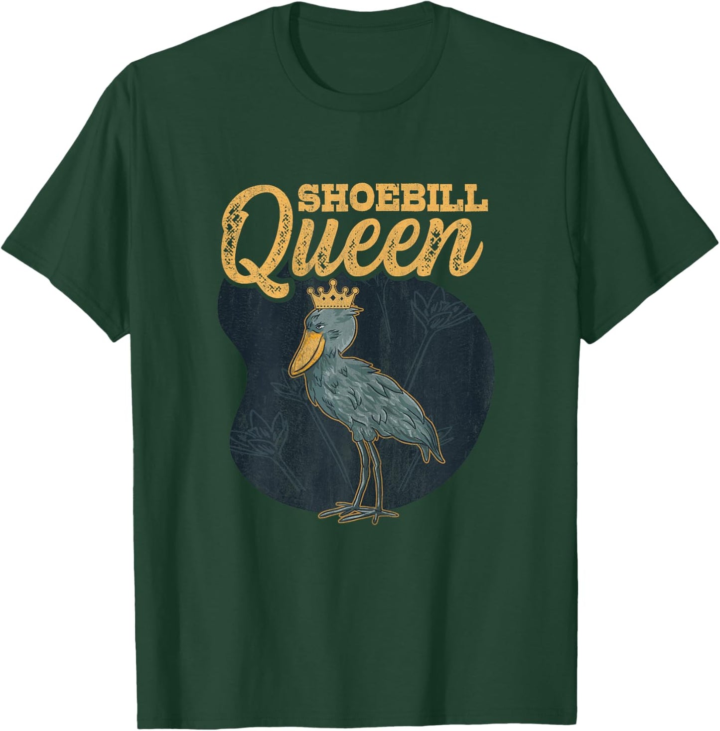 Shoebill Queen Design for a Shoebill stork lady T-Shirt - T-Shirt | Forest