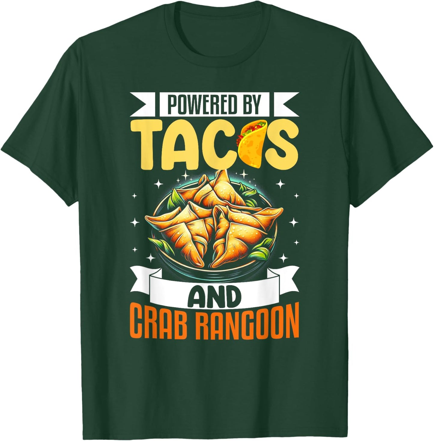 Crab Rangoon Shirt Funny Taco Lover Seafood Crab Rangoon T-Shirt - T-Shirt | Forest