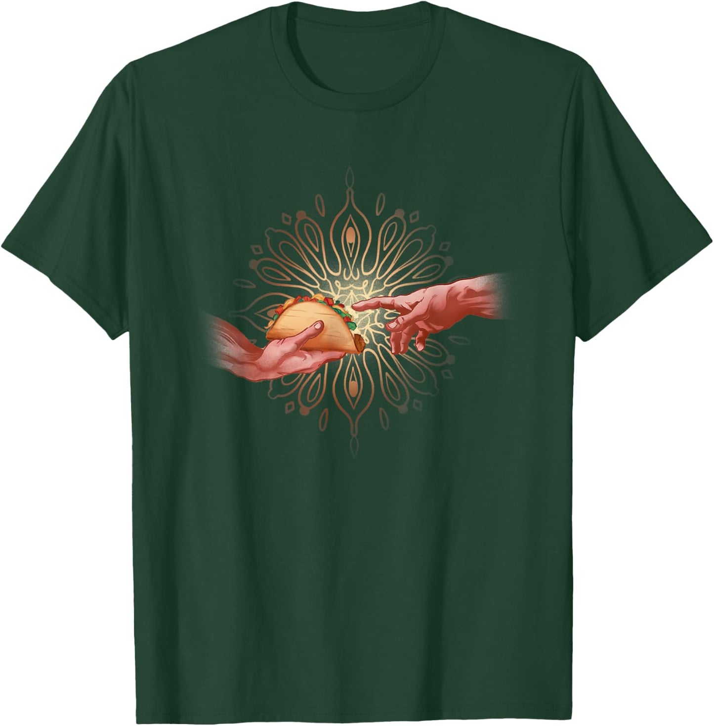 Taco Creation Funny Mexican Chicano Art T-Shirt - T-Shirt | Forest