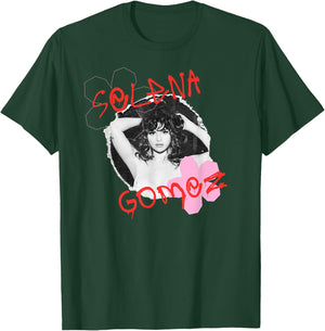 Official Selena Gomez Flower Photo T-Shirt - T-Shirt | Forest