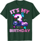Butterflies - Girls and Boys - It´s My 3rd Birthday T-Shirt - T-Shirt | Forest