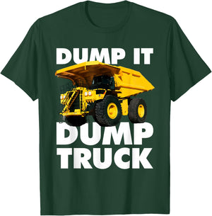 Dump Truck T-Shirt - T-Shirt | Forest