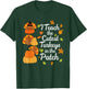 Teacher Thanksgiving I Teach The Cutest Turkeys in The Patch T-Shirt - T-Shirt | Forest