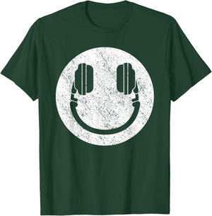 DJ Disc Jockey Smile T-Shirt - T-Shirt | Forest
