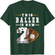 Kids 2nd Birthday Party Baseball Boy Two Year Old Baseball Player T-Shirt - T-Shirt | Forest