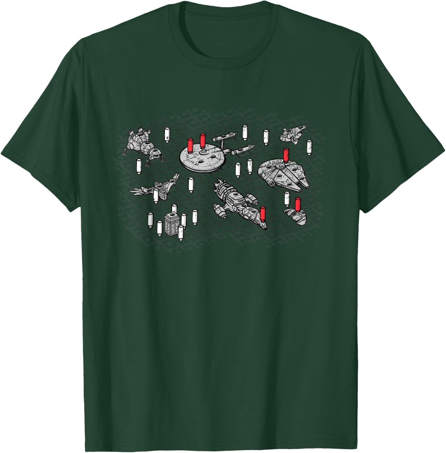 Vintage Intergalactic Battleship Firefly Serenity T-Shirt - T-Shirt | Forest