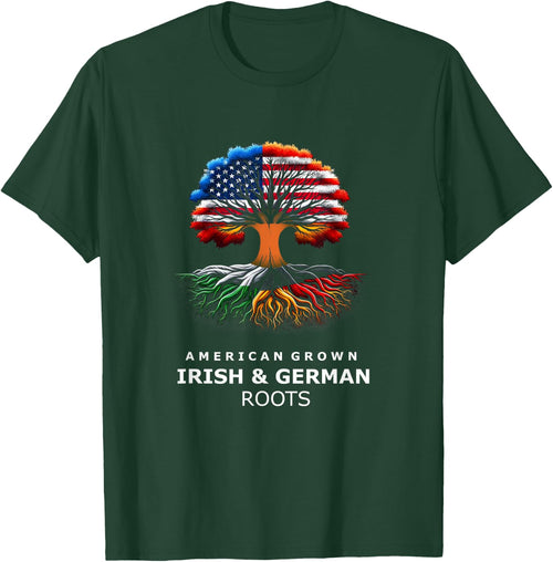 American Raised with Irish and German Roots