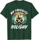 Vintage Retro Cute Groundhog Holiday | & T-Shirt - T-Shirt | Forest