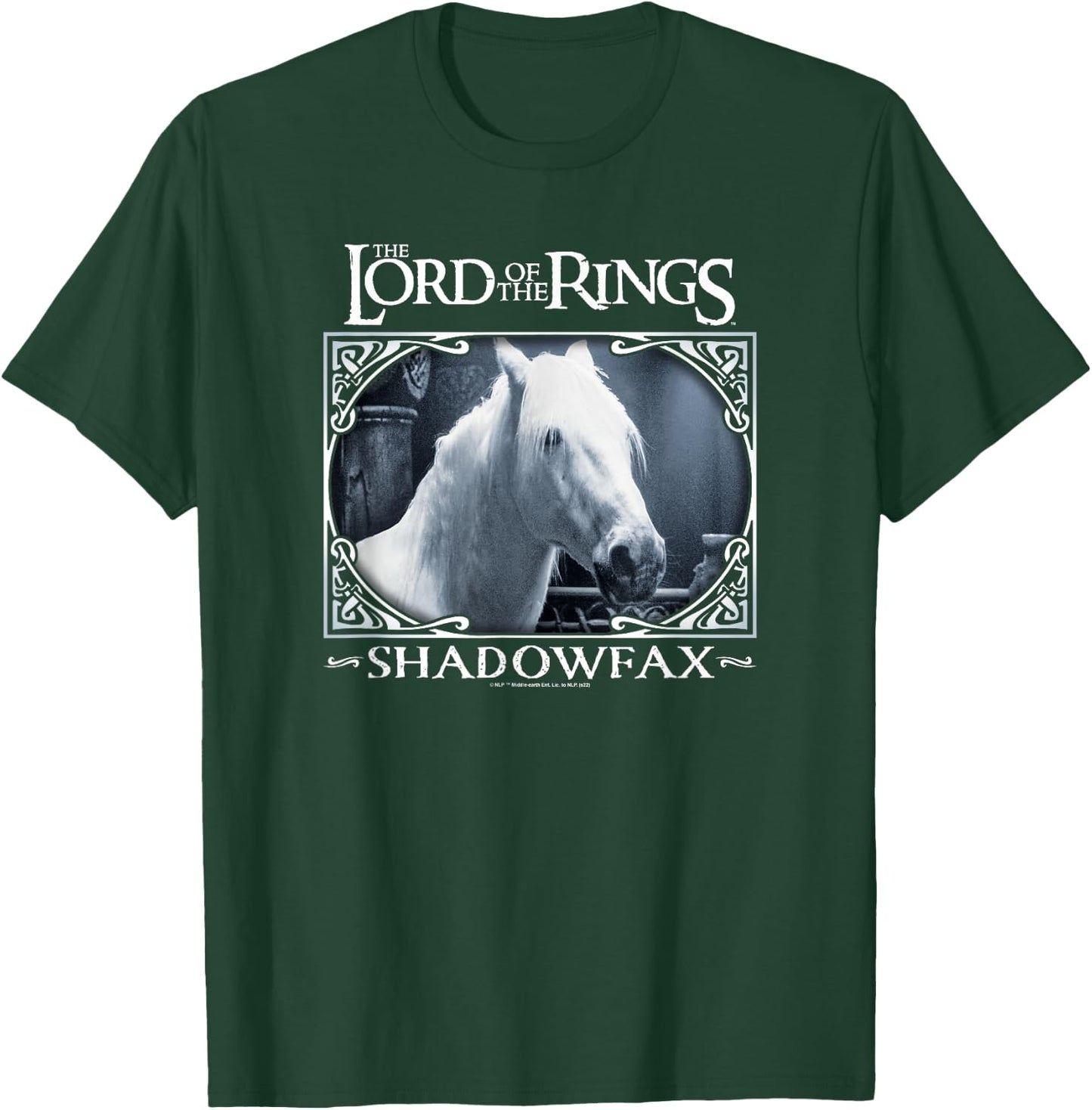 The Lord Of The Rings Shadowfax Celestial Poster T-Shirt - T-Shirt | Forest