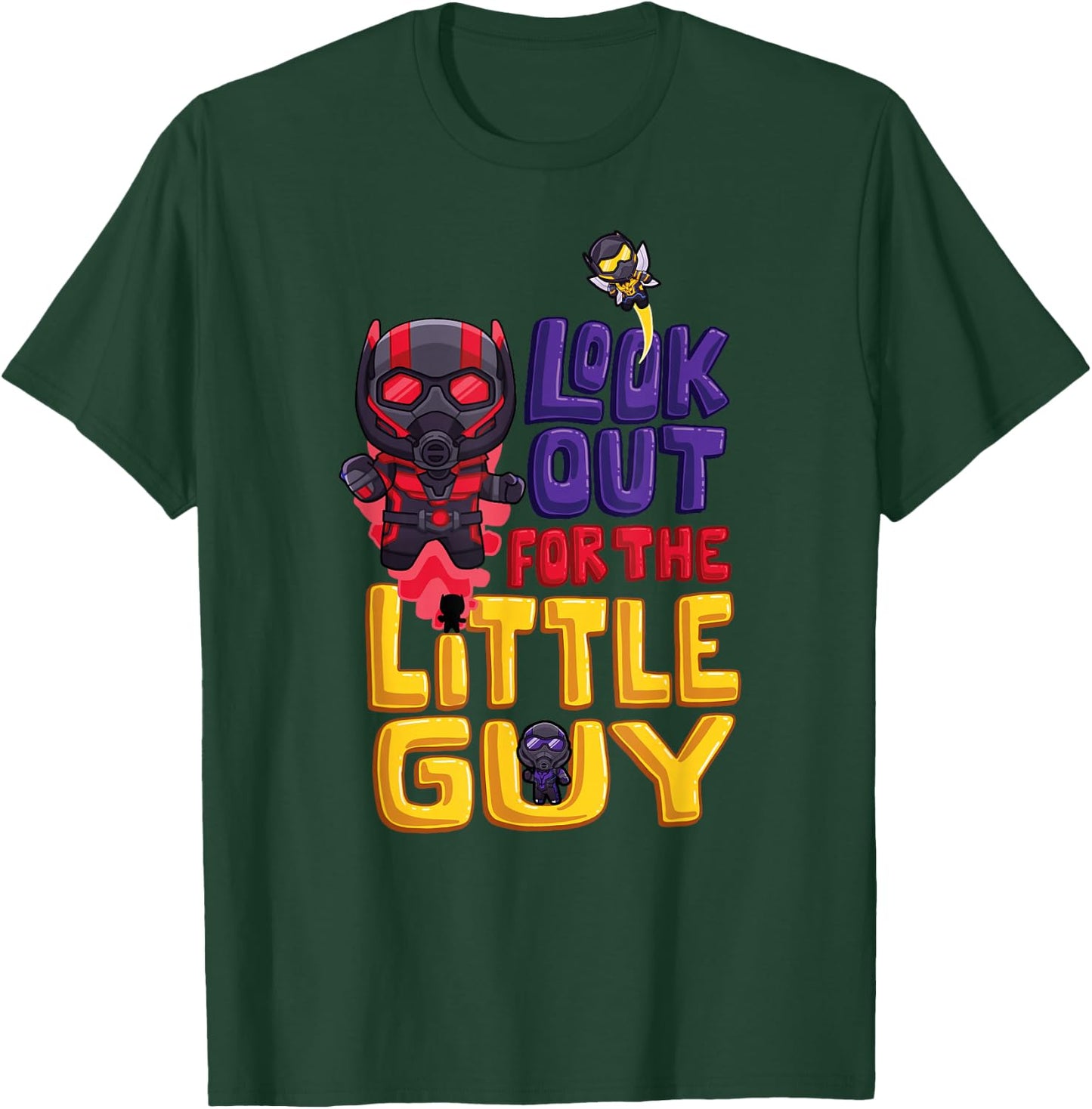 Marvel Ant-Man and The Wasp: Quantumania The Little Guy T-Shirt - T-Shirt | Forest