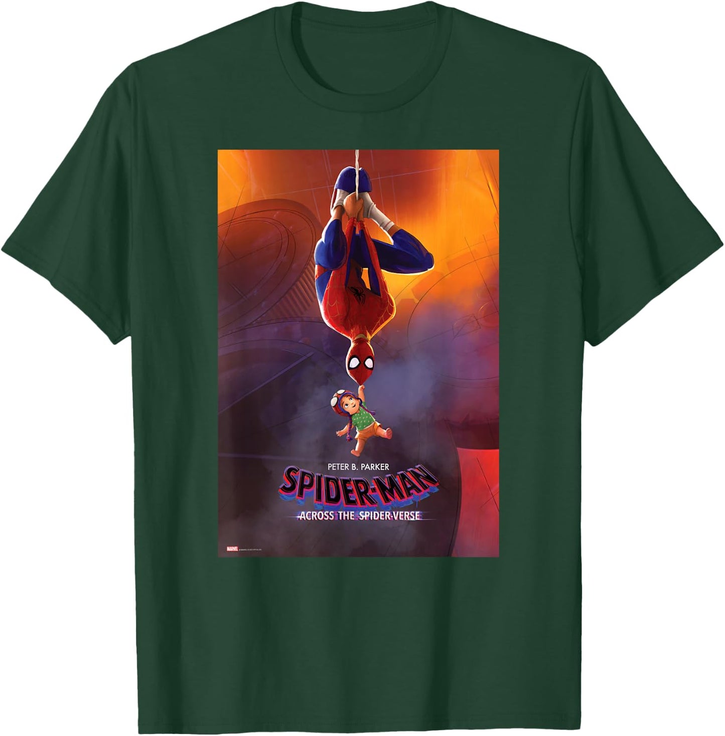Marvel Spider-Man: Across the Spider-Verse Peter B. Poster T-Shirt - T-Shirt | Forest