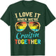 Cruise Ship Vacation Friends Buddies Couples Girl I Love It Small T-Shirt - T-Shirt | Forest