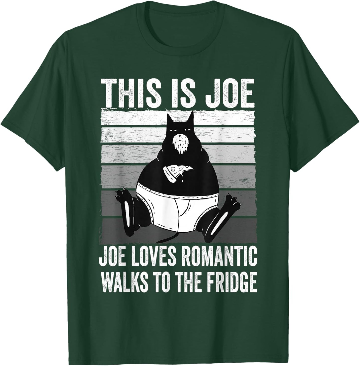 This Is Joe Fat Vintage Cat T-Shirt - T-Shirt | Forest