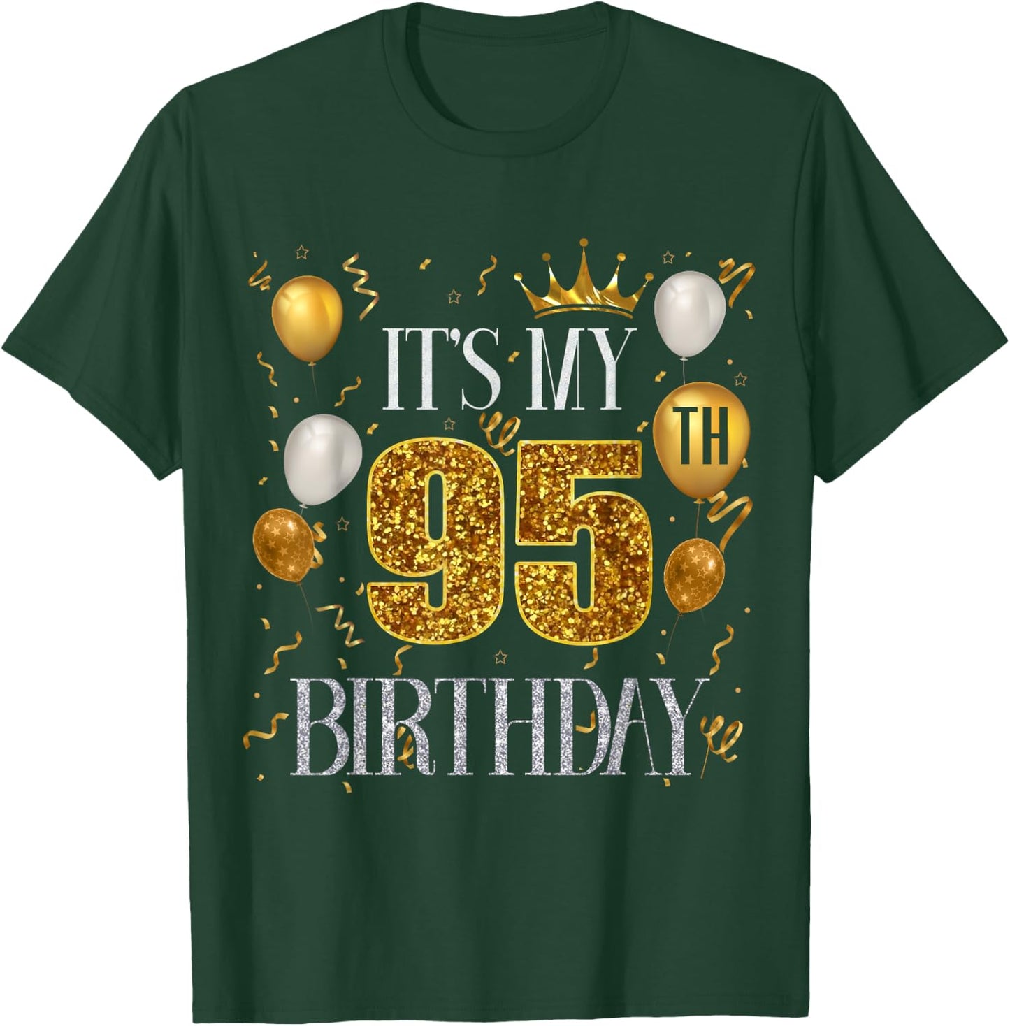Its My 95th Birthday Happy 1928 Birthday Women T-Shirt - T-Shirt | Forest