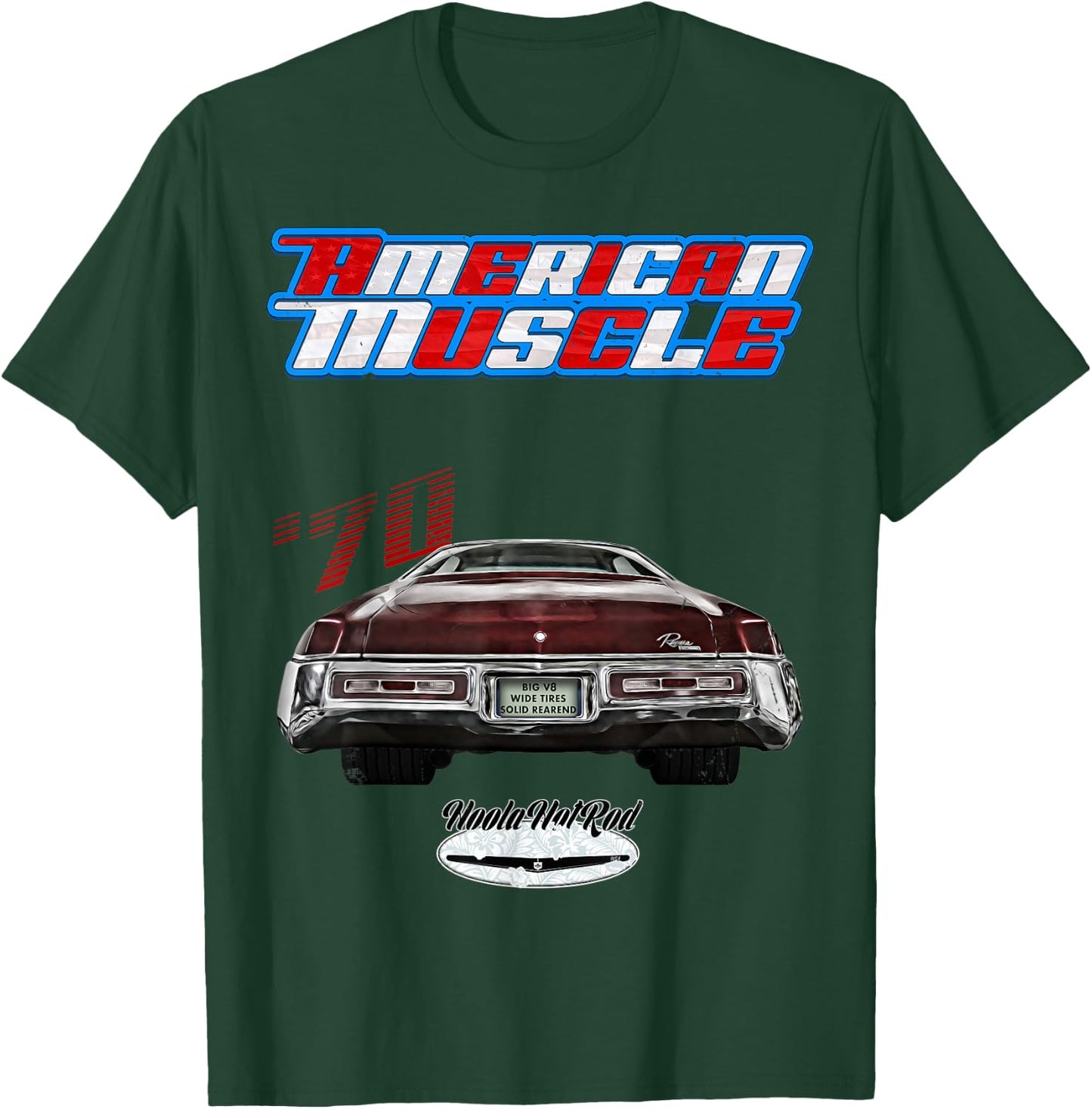 1970, 70 ,Riviera,Skylark,Limited,Gran,Grand,Sport,GS,Muscle T-Shirt - T-Shirt | Forest