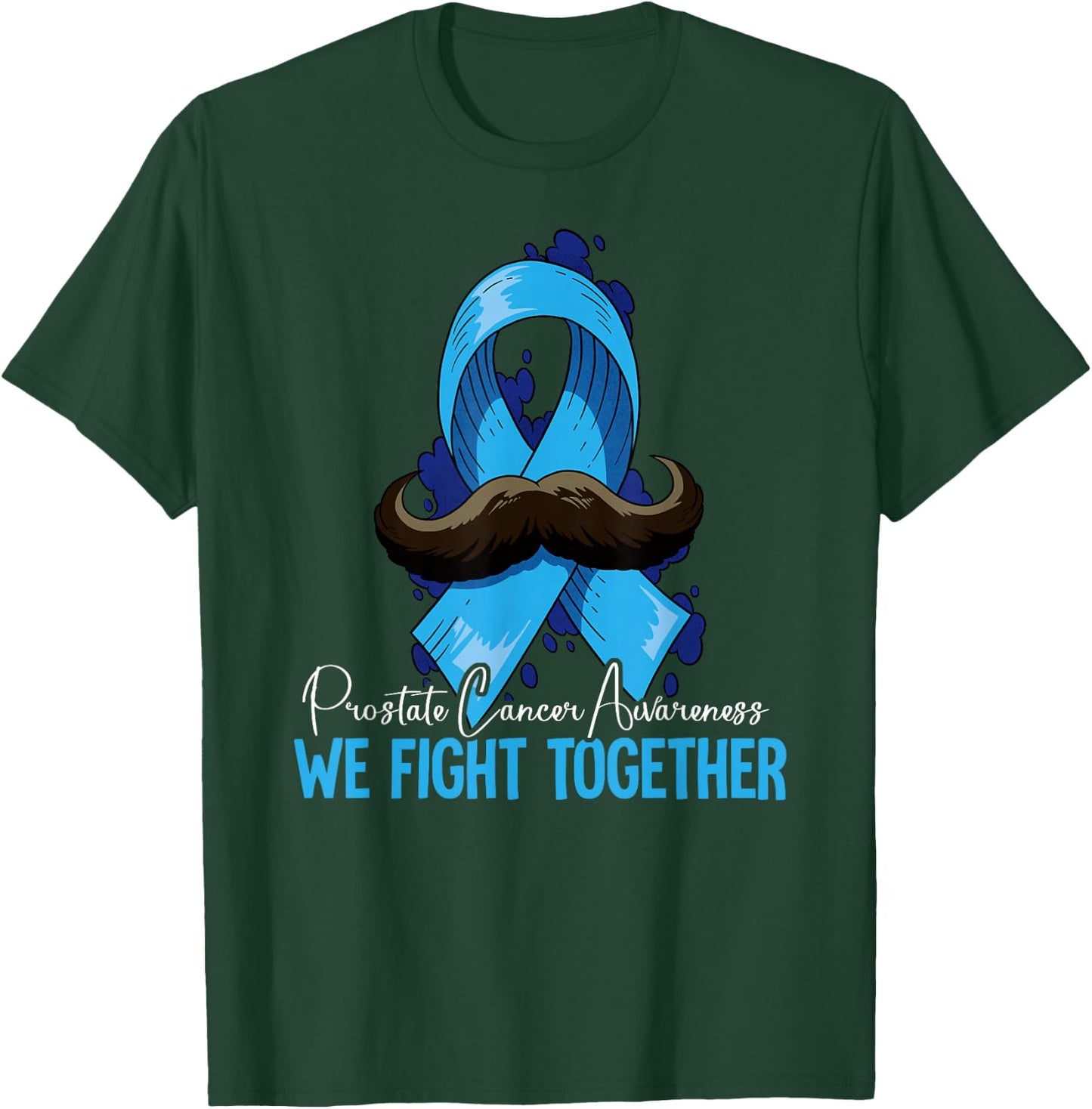 Prostate Cancer Awareness T-Shirt - T-Shirt | Forest
