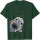 Funny Curious Dog Bedlington Terrier T-Shirt - T-Shirt | Forest