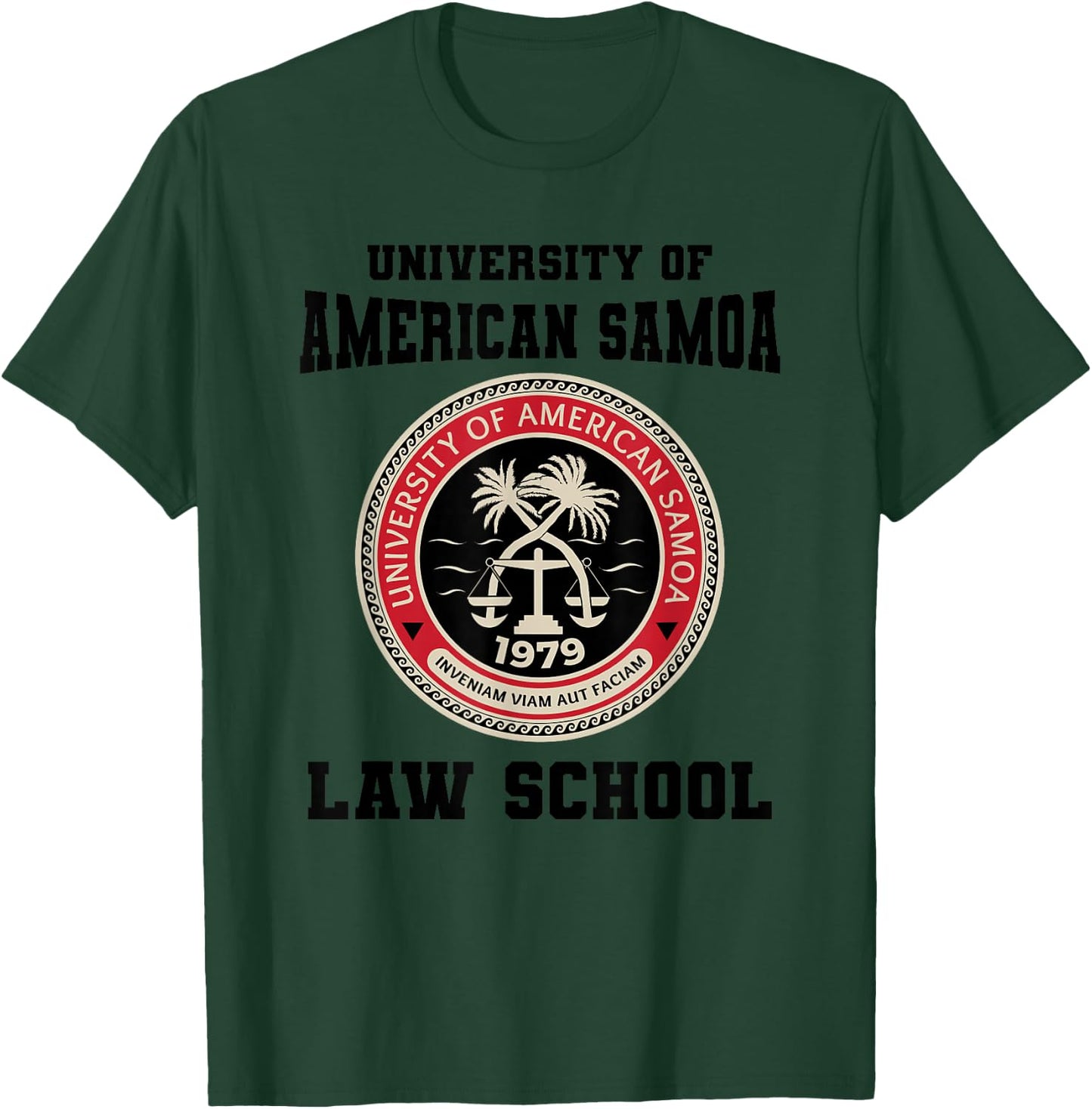 University of American Samoa Law School T-Shirt - T-Shirt | Forest