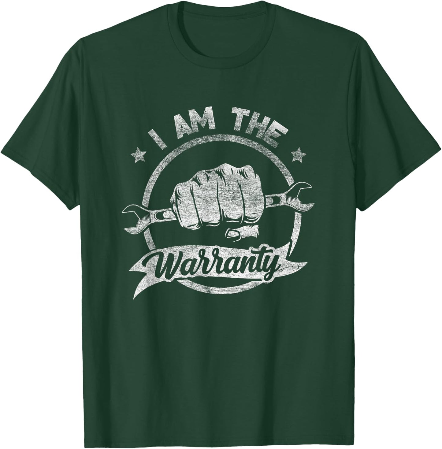 I Am The Warranty Fixing Myself Diesel Truck Car Machine T-Shirt - T-Shirt | Forest