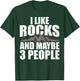 Rock Collector Women Rockhound Geology Rockhounding T-Shirt - T-Shirt | Forest