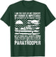 Paratrooper 82nd Airborne Division Veterans Day Soldier T-Shirt - T-Shirt | Forest