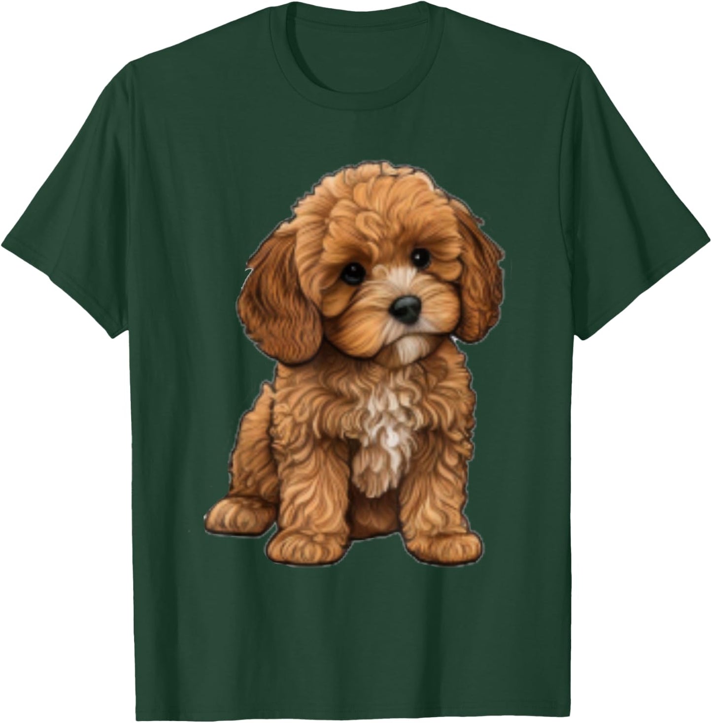 Cavapoo cavoodle cockapoo goldendoodle Pumpkin Thanksgiving T-Shirt - T-Shirt | Forest